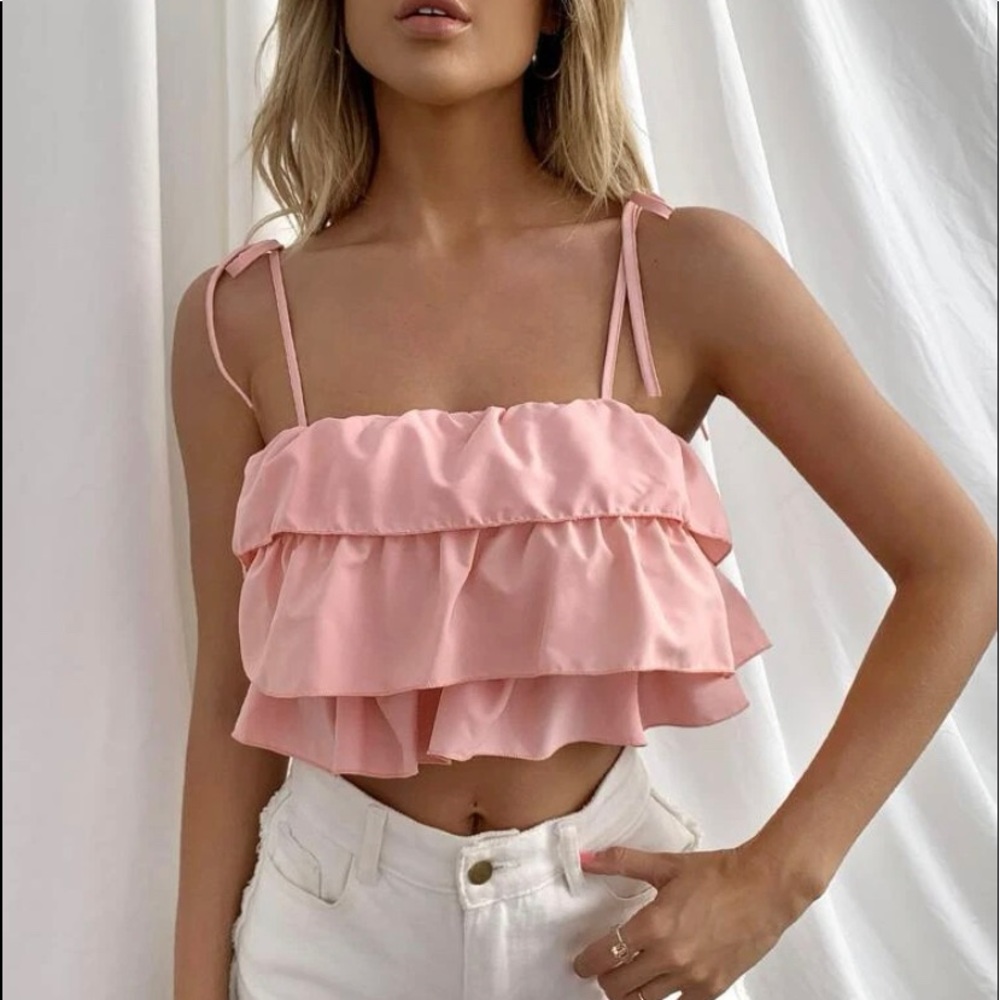 Tiered Ruffle Top